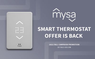 Mysa Smart Thermostat Offer is Back!